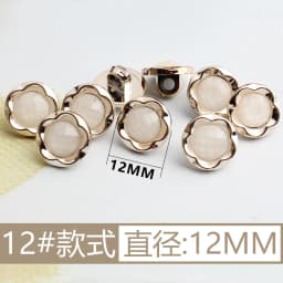 New Arrival Rhinestone Pearl Plastic Buttons For Shirt Clothes Coat Cardigan Sweater 10PCS/Lot 10MM/11MM KD912