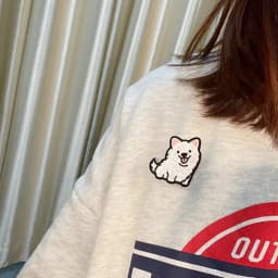 Corgi / Dachshund / Husky Embroidery Patches For Clothing Cute Dog Animal Iron-On Patches On Clothes