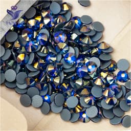 YANRUO 2058 Top Hotfix Crystals Flatback DIY Handicraft Glitter Strass Glass Adhesive Rhinestones Iron On Stones