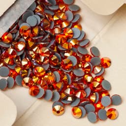 YANRUO 2058 Top Hotfix Crystals Flatback DIY Handicraft Glitter Strass Glass Adhesive Rhinestones Iron On Stones