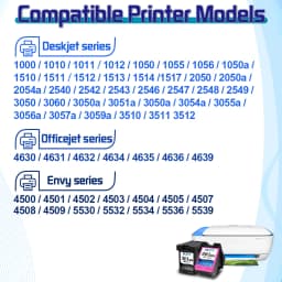 Alizeo Ink Cartridge 301XL For HP 301 XL Remanufactured Replacement Deskjet 1000 1010 1011 1012 1050 1051 1055 1056 1050a