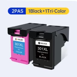 Alizeo Ink Cartridge 301XL For HP 301 XL Remanufactured Replacement Deskjet 1000 1010 1011 1012 1050 1051 1055 1056 1050a