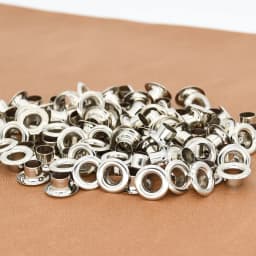 100sets 4mm Brass Eyelet with Washer Leather Craft Repair Grommet Round Eye Rings For Shoes Bag Clothing Leather Belt Hat