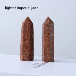 1pc Natural Quartz Point Rose Quartz Wand Healing Stone Amethyst Hexagonal Prism Energy Ore Pyramid Home Decoration