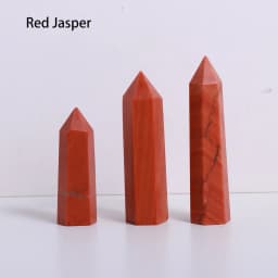 1pc Natural Quartz Point Rose Quartz Wand Healing Stone Amethyst Hexagonal Prism Energy Ore Pyramid Home Decoration