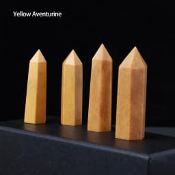 1pc Natural Quartz Point Rose Quartz Wand Healing Stone Amethyst Hexagonal Prism Energy Ore Pyramid Home Decoration