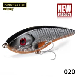 Hunthouse Jerkbait Pike Fishing Lure 11.5/14.5cm 32/55g Loud Sound Pencil Baits Slow Sinking For Bass Pesca Accessories