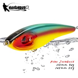 Hunthouse Jerkbait Pike Fishing Lure 11.5/14.5cm 32/55g Loud Sound Pencil Baits Slow Sinking For Bass Pesca Accessories