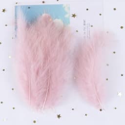 50PCS Colorful Fluffy Turkey Feathers Marabou Feather Turkey 10-15 for Craft Plumes Making Jewelry Decoration Wedding Accessory