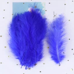 50PCS Colorful Fluffy Turkey Feathers Marabou Feather Turkey 10-15 for Craft Plumes Making Jewelry Decoration Wedding Accessory