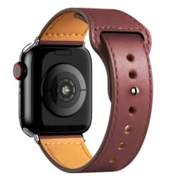 Leather strap For Apple watch band 45mm 44mm 49mm 41mm 40mm 42mm 38mm wristband bracelet iWatch series ultra 9 3 7 8 SE ultra 2