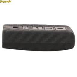 Jingyuqin Remote Car Key Carbon Fiber Silicone Case Cover For Honda Mugen Acura ILX MDX RDX ZDX TL RL TSX NSX 4 Buttons
