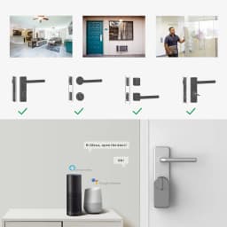 Tuya APP Smart Lock GIMDOW Password Lock Hotel Apartment Intelligent Sticker Installation Bluetooth-compatible Electronic Lock