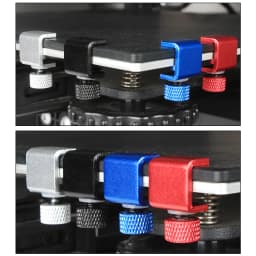 XCR3D Glass Heated Bed Clamp 3D Printer Parts Heatbed Plate Clip for Ultimaker UM Build Platform Retainer 4pcs/8pcs