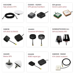 28dB High Gain GNSS GPS Ceramic Patch Antenna Antennas, Internal GPS GLONASS Antenna IPX Connector for IOT M2M