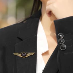 120th Golden Wings Skull Biker Badge 120 Years of America's First Motorcycle Company Anniversary Pin 2021 New Accessories