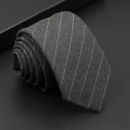 Mens Classic Cotton Ties High Quality Handmade Skinny 6CM Neck Tie Plaid Solid Color Striped Narrow Business Shirt Accessories