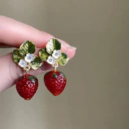 Korean New Colorful Rhinestone Wreath Stud Earrings Sweet Flower Crystal Pearl Brincos Women Party Birthday Jewelry Gift
