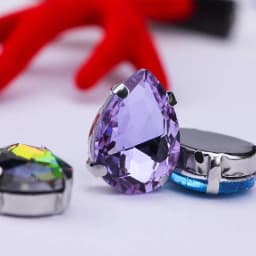 Sew on Teardrop Rhinestones Pear Shape Water Drop Sewing Stone Glass Crstal with Claw for Needlework Accessories