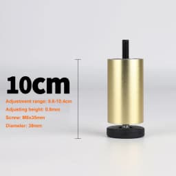 4PCS Adjustable Furniture Leg M8 Aluminum Alloy Table Legs For TV Cabinet,Wardrobe,Raised Refrigerator Washing Machine Feet