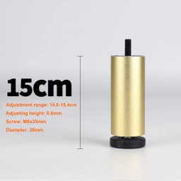 4PCS Adjustable Furniture Leg M8 Aluminum Alloy Table Legs For TV Cabinet,Wardrobe,Raised Refrigerator Washing Machine Feet