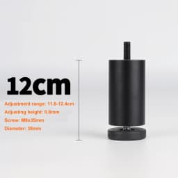 4PCS Adjustable Furniture Leg M8 Aluminum Alloy Table Legs For TV Cabinet,Wardrobe,Raised Refrigerator Washing Machine Feet