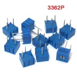 10PCS 3362P Series Resistance 101 201 501 102 202 502 103 Trimpo Trimmer Potentiometer 3362 500R 1K 2K 5K 10K 20K 50K 100K 2M