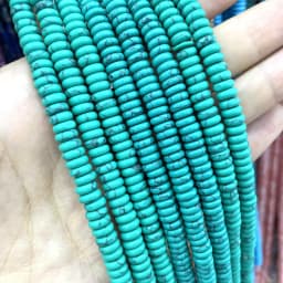 Natural Agates Lapis Lazuli Tiger Eye Stone Spacer Loose Flat Beads For Jewelry Making Diy Bracelets Necklace Accessories 2*6mm