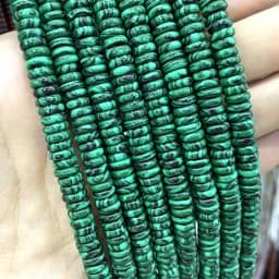 Natural Agates Lapis Lazuli Tiger Eye Stone Spacer Loose Flat Beads For Jewelry Making Diy Bracelets Necklace Accessories 2*6mm
