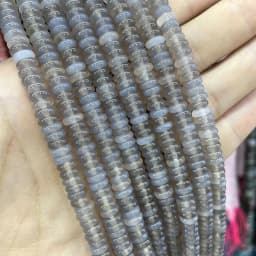 Natural Agates Lapis Lazuli Tiger Eye Stone Spacer Loose Flat Beads For Jewelry Making Diy Bracelets Necklace Accessories 2*6mm