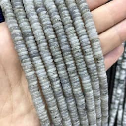 Natural Agates Lapis Lazuli Tiger Eye Stone Spacer Loose Flat Beads For Jewelry Making Diy Bracelets Necklace Accessories 2*6mm