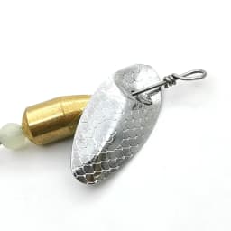 OUTKIT 1Pcs Spinner Spoon Metal Bait Micro Fishing Lure Small Sequins Copper Long Shot Baits For Bass Trout Perch Pike Rotating
