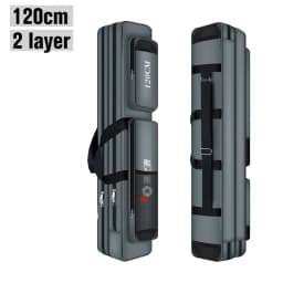 Waterproof Fishing Rod Bag 3/4 Layer Thick Oxford Fishing Box 80-130cm Fishing Pole Tools Storage Case Large Capacity Pesca Bag
