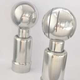 1/4" 3/8'' 1/2'' 3/4'' 1''1-1/4"1-1/2" BSP Female Thread 304 Stainless Steel Sanitary CIP Tank Cleaning Ball Rotating Spray Ball