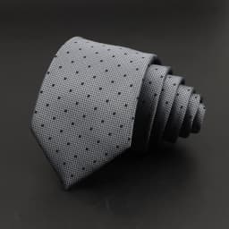 Fashion Neckties Classic Stripe Tie Jacquard Woven Men Polka Dots Necktie Daily Wear Cravat Wedding Party Dress Accessories Gift