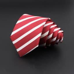 Fashion Neckties Classic Stripe Tie Jacquard Woven Men Polka Dots Necktie Daily Wear Cravat Wedding Party Dress Accessories Gift