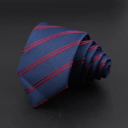 Fashion Neckties Classic Stripe Tie Jacquard Woven Men Polka Dots Necktie Daily Wear Cravat Wedding Party Dress Accessories Gift