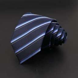 Fashion Neckties Classic Stripe Tie Jacquard Woven Men Polka Dots Necktie Daily Wear Cravat Wedding Party Dress Accessories Gift