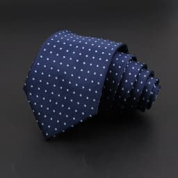 Fashion Neckties Classic Stripe Tie Jacquard Woven Men Polka Dots Necktie Daily Wear Cravat Wedding Party Dress Accessories Gift