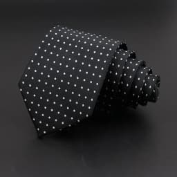 Fashion Neckties Classic Stripe Tie Jacquard Woven Men Polka Dots Necktie Daily Wear Cravat Wedding Party Dress Accessories Gift