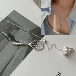 VENTFILLE 925 Sterling Silver Hiphop Necklace New Fashion Simple Geometric Handmade Clavicle Chain Party Jewelry Gifts for Women