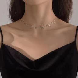VENTFILLE 925 Sterling Silver Hiphop Necklace New Fashion Simple Geometric Handmade Clavicle Chain Party Jewelry Gifts for Women