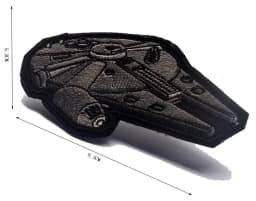 Outdoor Military Spaceship Mammoth Patch Embroidered Patches for Clothing Patches DIY Garment Decoration Cloth Backpack Sticker