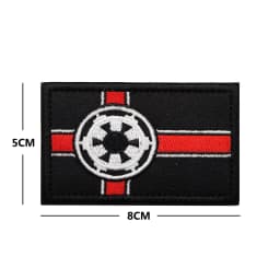 Outdoor Military Spaceship Mammoth Patch Embroidered Patches for Clothing Patches DIY Garment Decoration Cloth Backpack Sticker