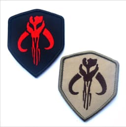Outdoor Military Spaceship Mammoth Patch Embroidered Patches for Clothing Patches DIY Garment Decoration Cloth Backpack Sticker