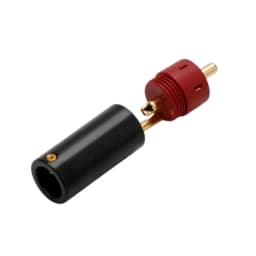 High Quality Hifi DIY Star Line Silver Plated / Gold Plated Tellurium Copper RCA Plug Connector 20pcs