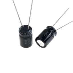 50pcs 100uF 50V 100MFD 50Volt 6*11mm Aluminum Electrolytic Capacitor Radial 100mf50v 100uf50v 50v100mf 50v100uf