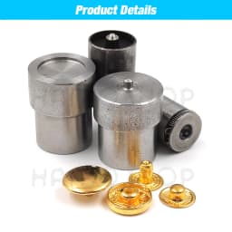 Snaps Buttons Dies Metal Buckle Installation Mould Rivets Eyelets Press Dies For Hand Press Fasteners Installation Tools Machine