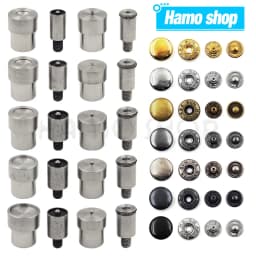 Snaps Buttons Dies Metal Buckle Installation Mould Rivets Eyelets Press Dies For Hand Press Fasteners Installation Tools Machine