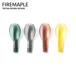 Fire Maple Color Tritan Spork Spoon Camping Portable Tableware Hiking Lightweight Dinner Cookware Fork for Travel Backpacking